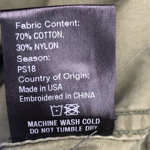 R13 God Save America Jacket Army L OS Repurposed - Picture 13 of 16